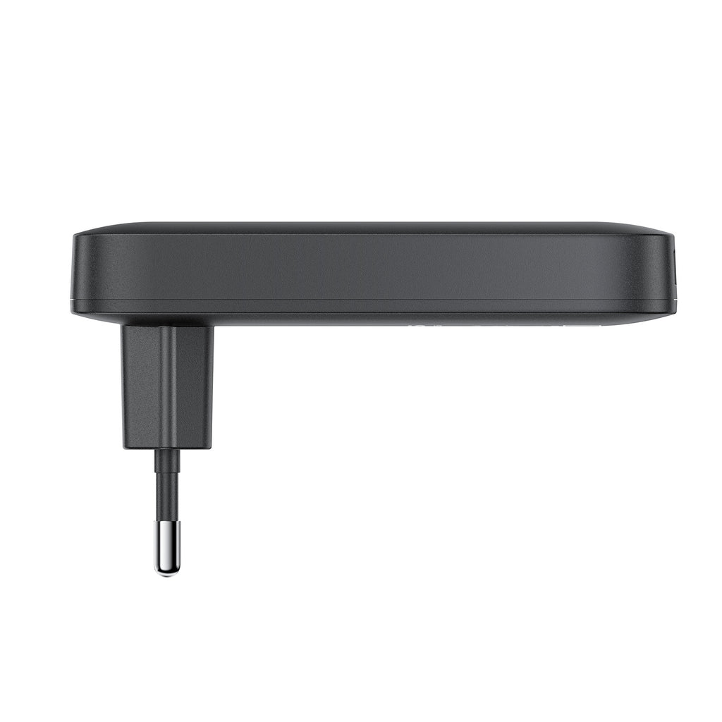 Acefast A100 65W GaN 2 USB-C+ USB-A įkroviklis Ultra Slim - juodas