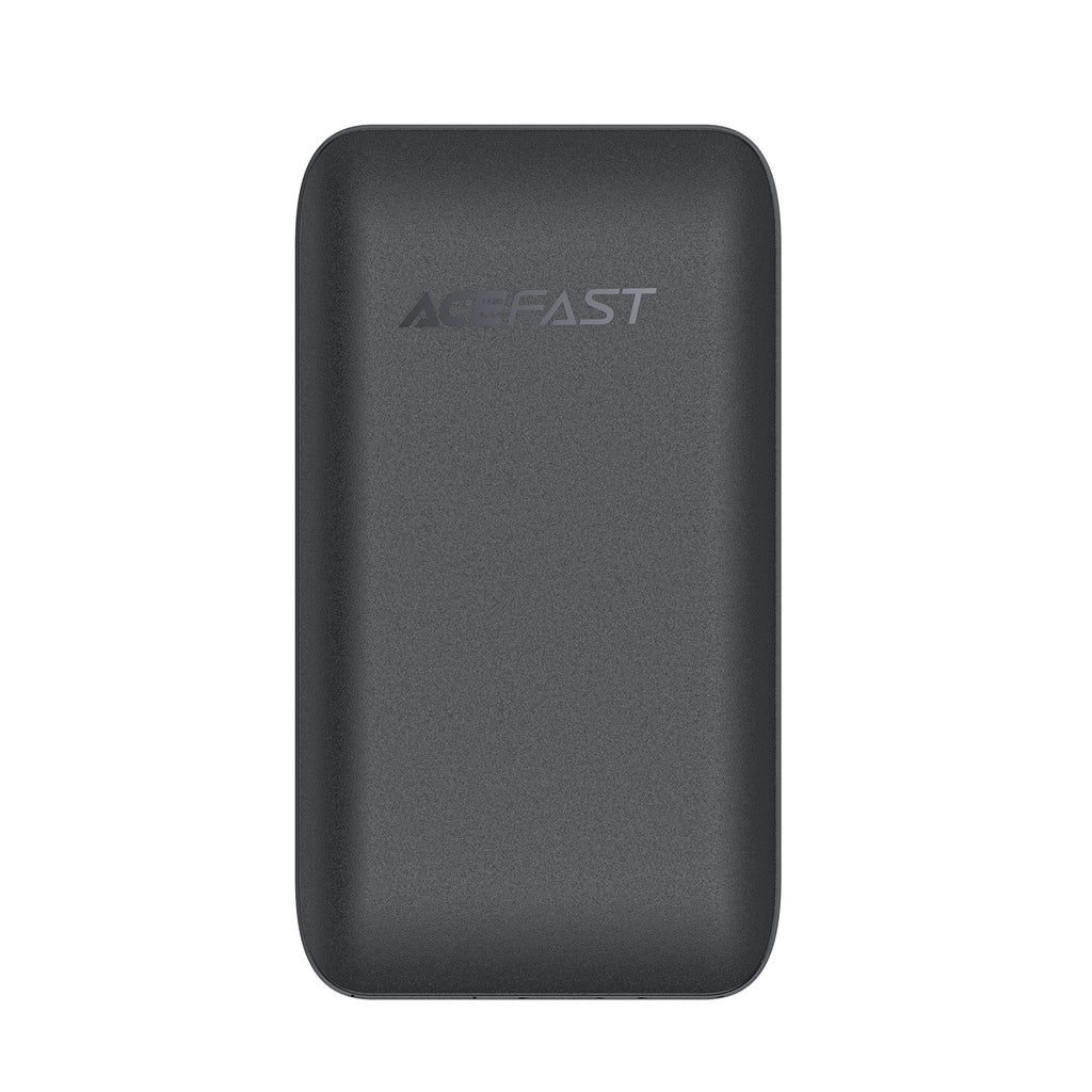Acefast A100 65W GaN 2 USB-C+ USB-A įkroviklis Ultra Slim - juodas