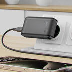 Acefast A100 65W GaN 2 USB-C+ USB-A įkroviklis Ultra Slim - juodas