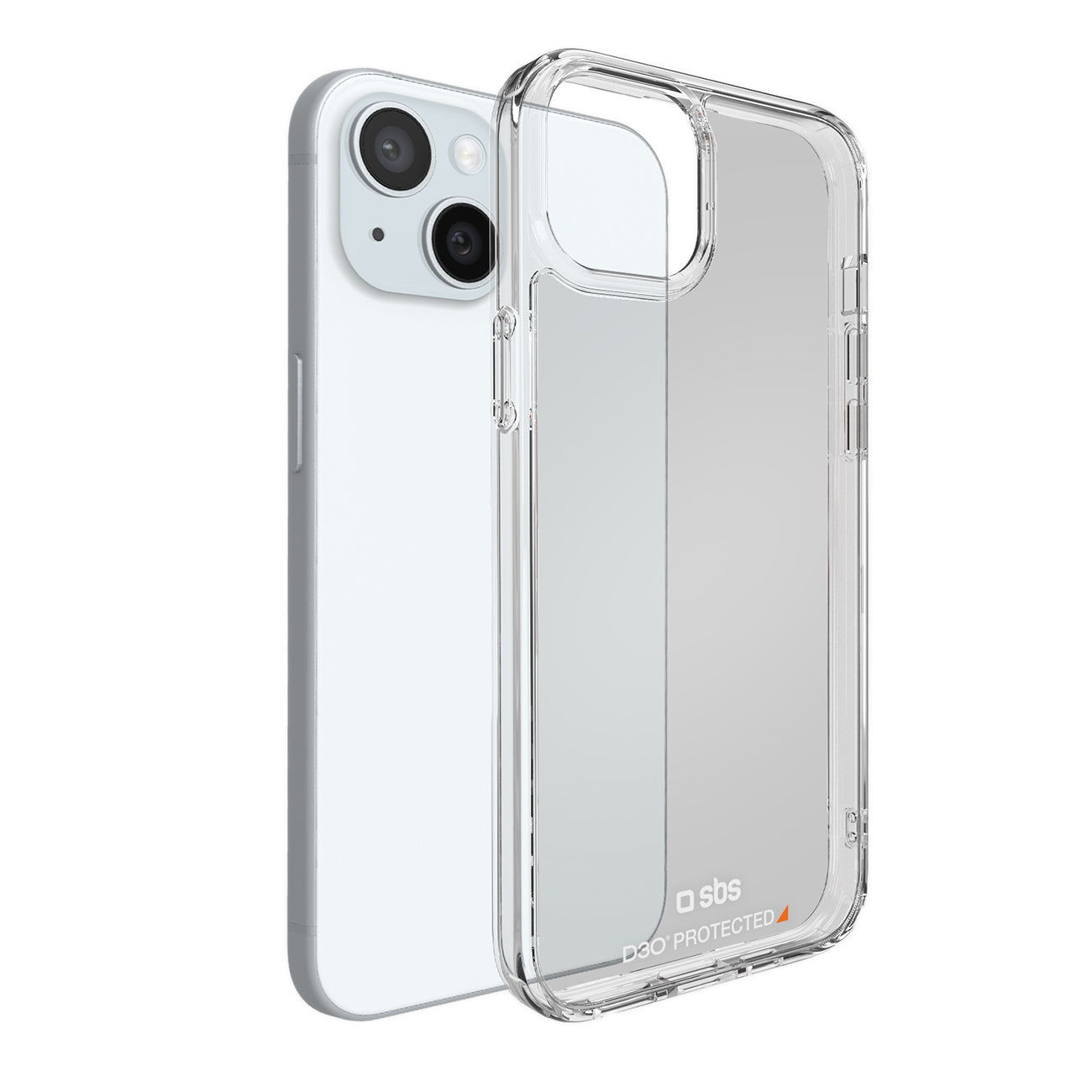 SBS D3O skaidrus dėklas iPhone 15