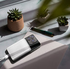 Wozinsky išorinė baterija WRW349YWS 10000 mAh magnetinė - balta -- Powerbanks