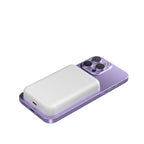 Wozinsky išorinė baterija WRW349YWS 10000 mAh magnetinė - balta -- Powerbanks