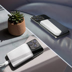 Wozinsky išorinė baterija WRW349YWS 10000 mAh magnetinė - balta -- Powerbanks