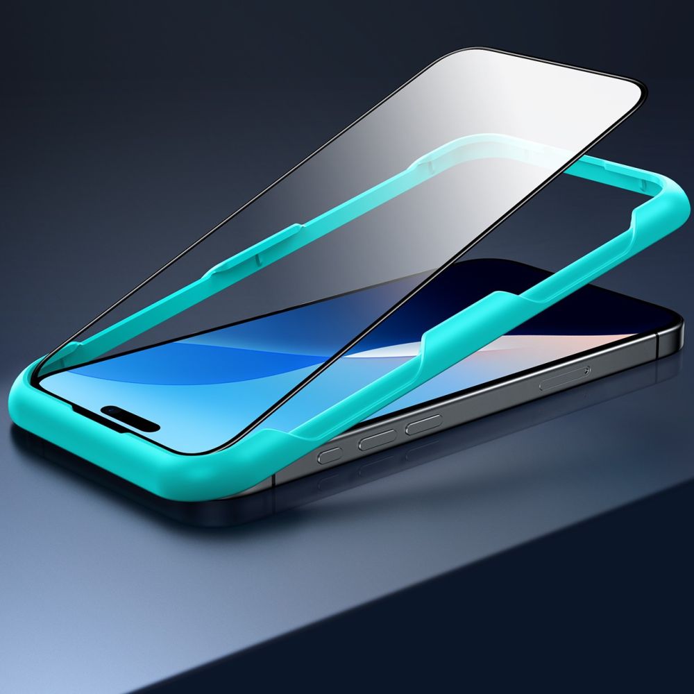 ESR grūdintas stiklas iPhone 16 Pro Max – 2 vnt., skaidrus -- iPhone 16 Pro Max