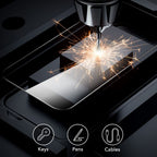 ESR grūdintas stiklas iPhone 16 Pro Max – 2 vnt., skaidrus -- iPhone 16 Pro Max