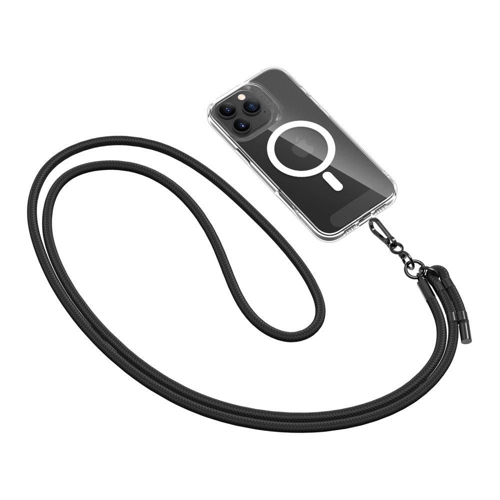 Tech-Protect C1S Rope Crossbody Strap Leash - juodas -- Other phone accessories