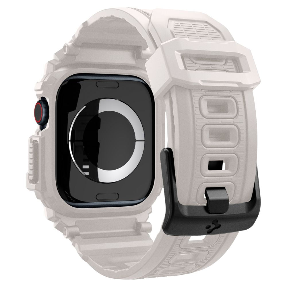 Spigen Rugged Armor "Pro" dirželis Apple Watch 10 (46MM) - Smėlio spalvos -- Apple Watch 10 (46mm)