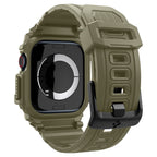 Spigen Rugged Armor "Pro" dirželis Apple Watch 10 (46MM) - Žalias -- Apple Watch 10 (46mm)