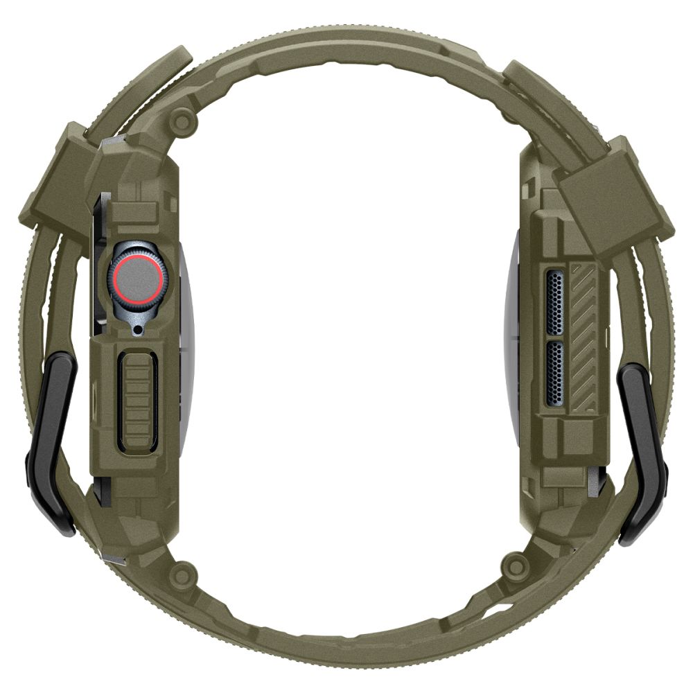 Spigen Rugged Armor "Pro" dirželis Apple Watch 10 (46MM) - Žalias -- Apple Watch 10 (46mm)