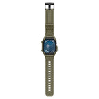 Spigen Rugged Armor "Pro" dirželis Apple Watch 10 (46MM) - Žalias -- Apple Watch 10 (46mm)