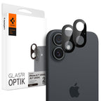 Spigen Optik Glas.Tr kameros stiklas iPhone 16/16 Plus – juodas (2 vnt.)