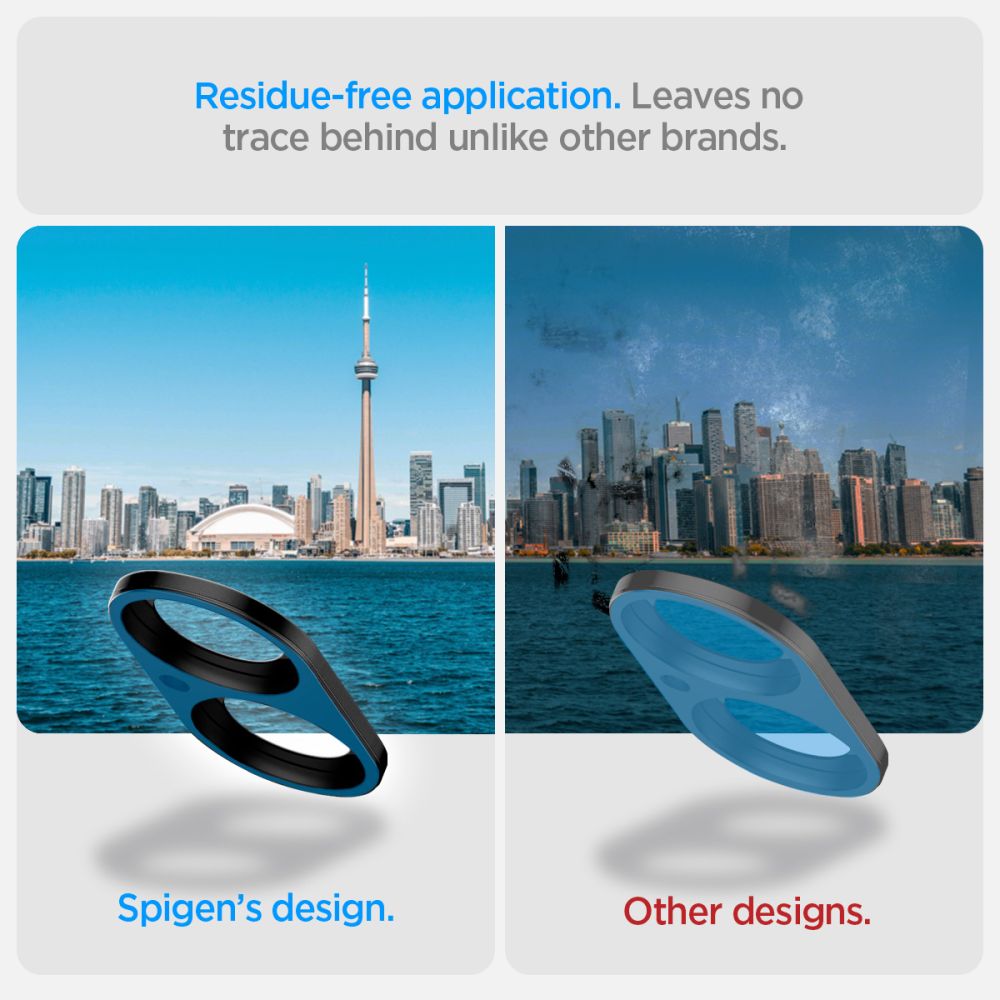 Spigen Optik Glas.Tr kameros stiklas iPhone 16/16 Plus – juodas (2 vnt.)