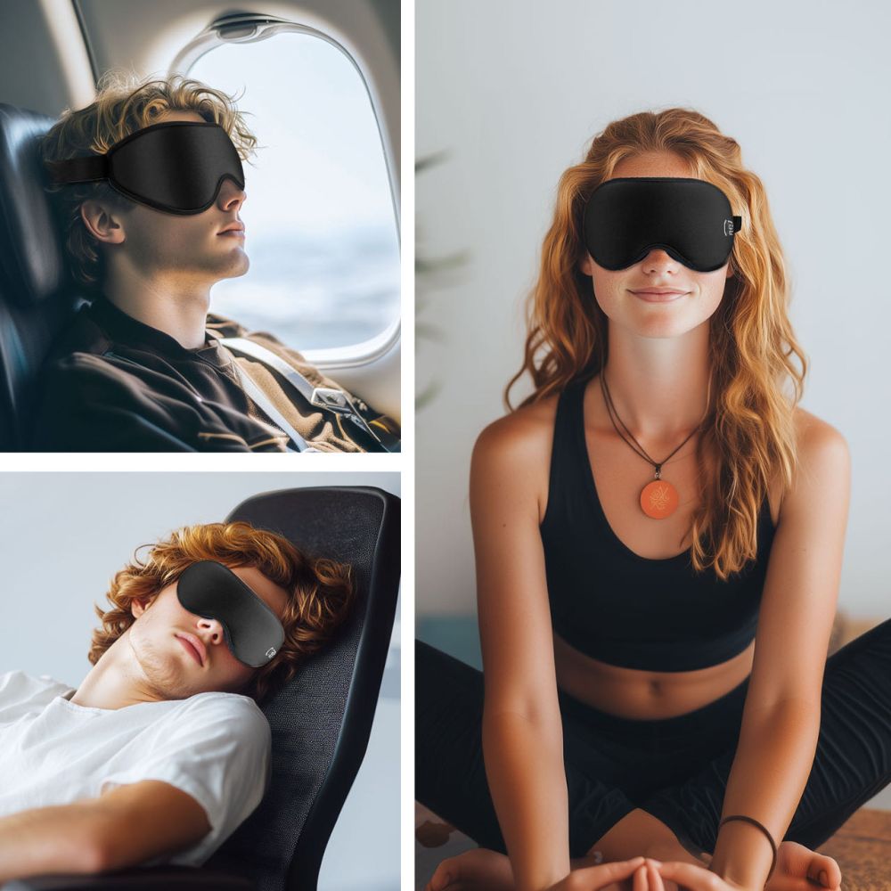 Tech-Protect Akiniai Miegui - Juoda -- Uncategorized
