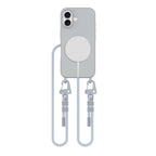 Tech-Protect MagNecklace MagSafe dėklas iPhone 16 – pilkas -- iPhone 16