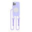 Tech-Protect MagNecklace MagSafe dėklas iPhone 12/12 Pro – levandinis -- iPhone 12