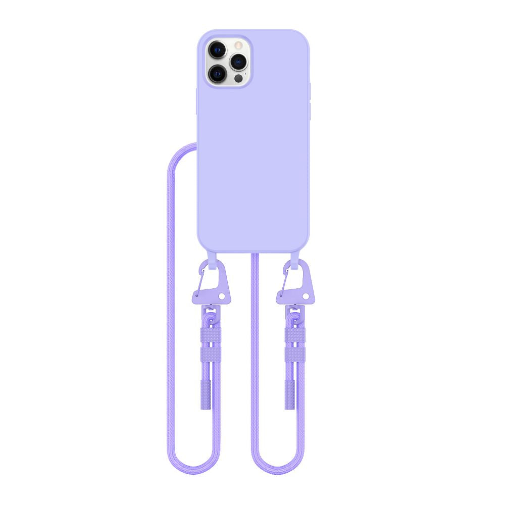 Tech-Protect MagNecklace MagSafe dėklas iPhone 12/12 Pro – levandinis -- iPhone 12
