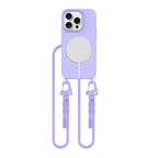Tech-Protect MagNecklace MagSafe dėklas iPhone 15 Pro – levandų -- iPhone 15 Pro