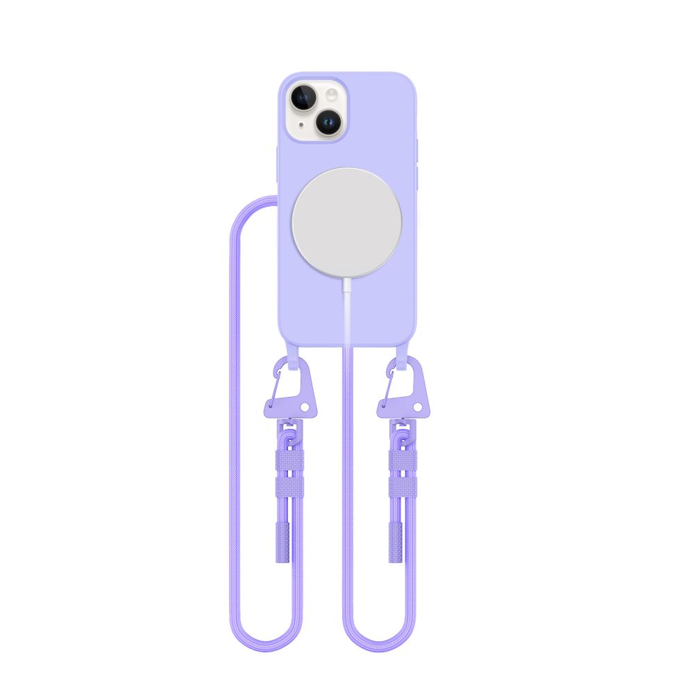 Tech-Protect MagNecklace MagSafe dėklas iPhone 13 mini – levandų -- iPhone 13 Mini