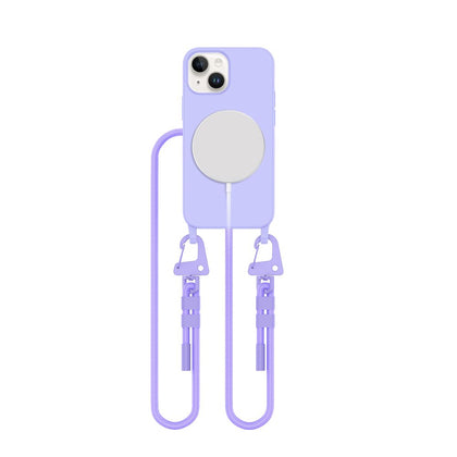 Tech-Protect MagNecklace MagSafe dėklas iPhone 13 mini – levandų -- iPhone 13 Mini