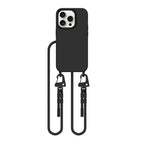 Tech-Protect MagSafe dėklas iPhone 15 Pro su dirželiu – juodas -- iPhone 15 Pro