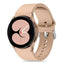Tech-Protect Silicone dirželis Samsung Galaxy Watch 4 / 5 / 5 Pro / 6 / 7 / FE - Smėlinė -- Samsung Galaxy Watch 4 /...