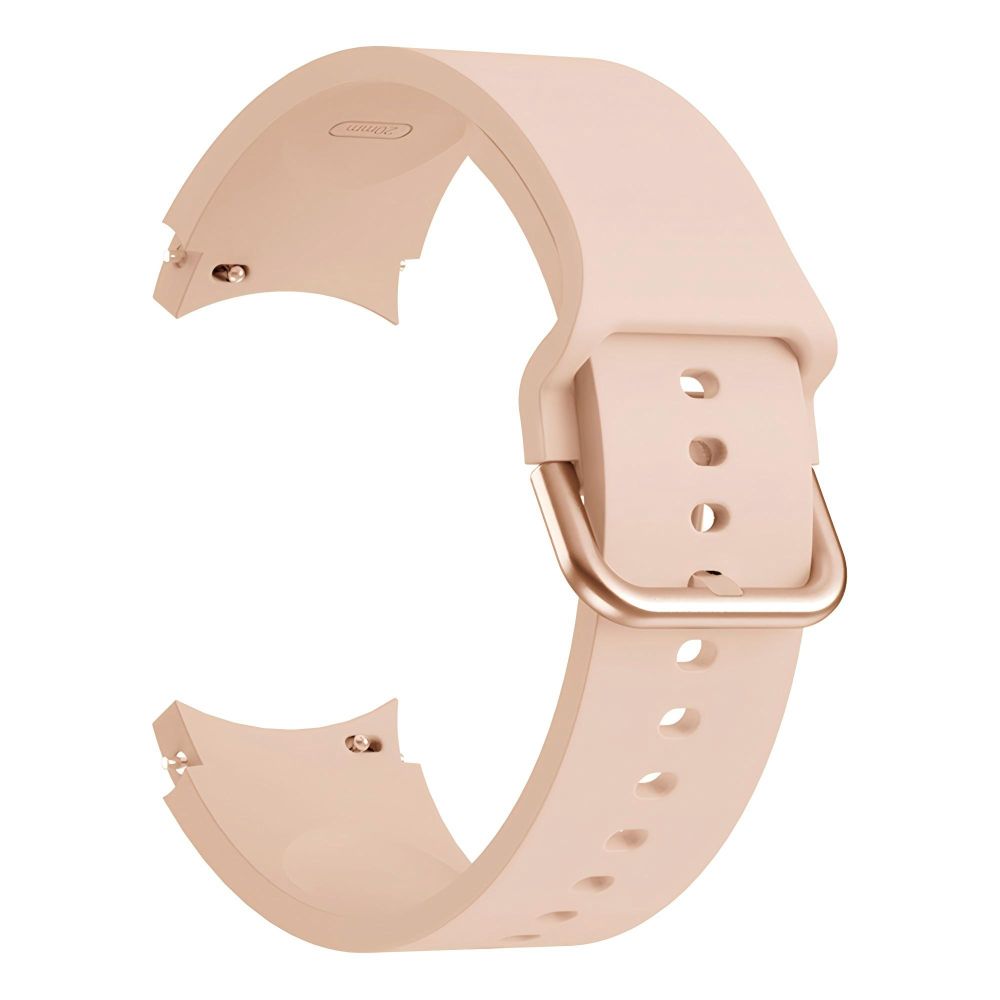 Tech-Protect Silicone dirželis Samsung Galaxy Watch 4 / 5 / 5 Pro / 6 / 7 / FE - Smėlinė -- Samsung Galaxy Watch 4 /...