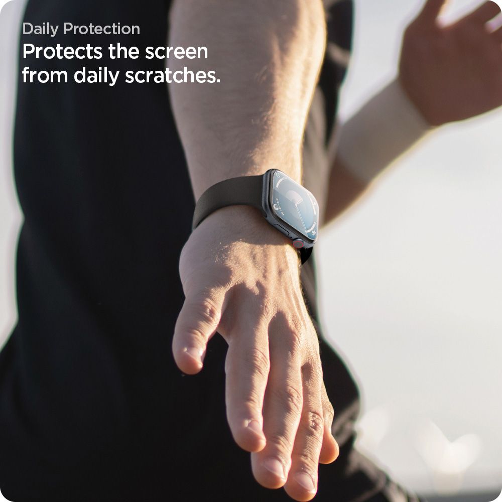 Spigen Elite Shield EZ Fit Apple Watch 10 46 mm (2 vnt.)