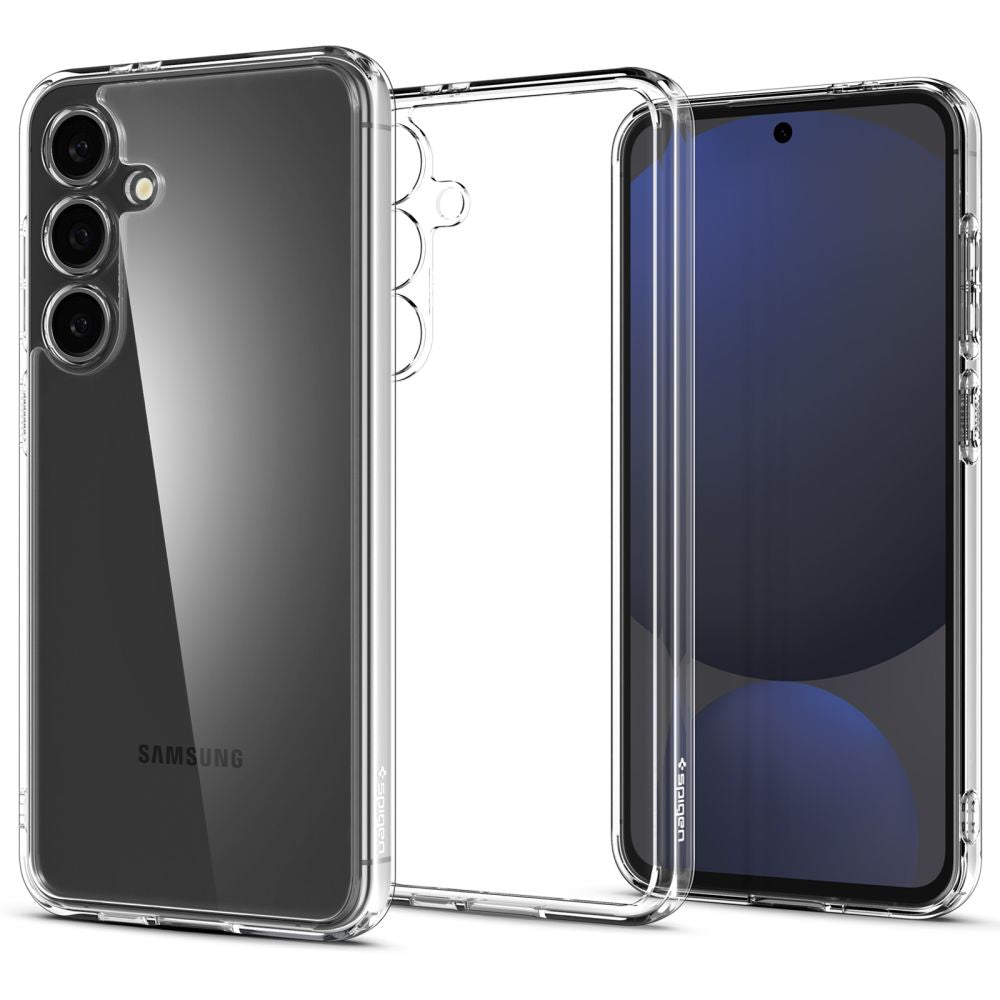 Skaidrus Spigen Ultra Hybrid dėklas Samsung Galaxy S24 FE