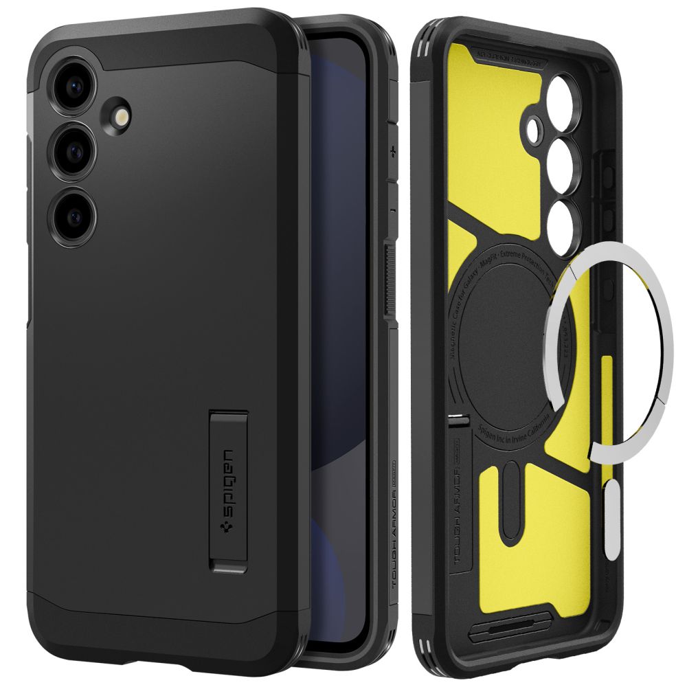 Spigen Tough Armor MagSafe dėklas Galaxy S24 FE – juodas