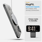 Spigen Ultra Hybrid „T“ MagSafe dėklas iPhone 16 Pro Max – baltas