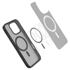 Spigen Ultra Hybrid T MagSafe dėklas iPhone 16 Pro – juodas