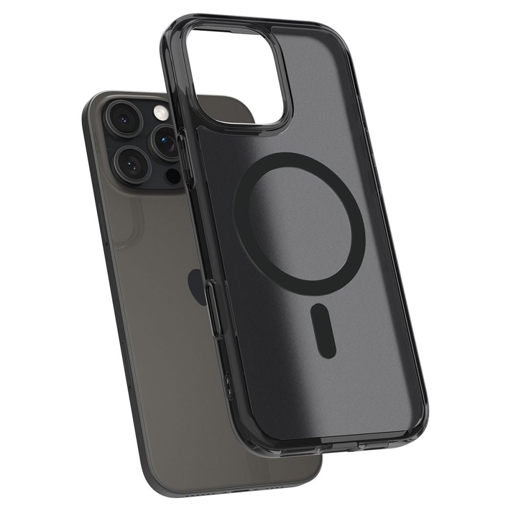 Spigen Ultra Hybrid T MagSafe dėklas iPhone 16 Pro – juodas