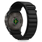 Tech-Protect Nylon Pro dirželis Garmin Fenix 5 / 6 / 6 Pro / 7 / 8 (47MM) - Juodas -- Garmin Fenix 5 / Garmin Fenix 6 /...