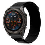 Tech-Protect Nylon Pro dirželis Garmin Fenix 5 / 6 / 6 Pro / 7 / 8 (47MM) - Juodas -- Garmin Fenix 5 / Garmin Fenix 6 /...