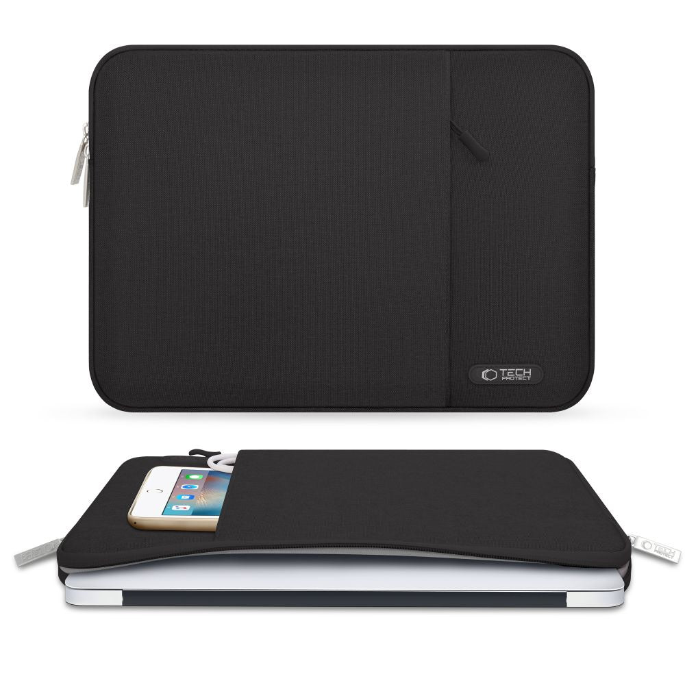 Tech-Protect Sleevy nešiojamojo kompiuterio dėklas 13–14" – juodas -- Others