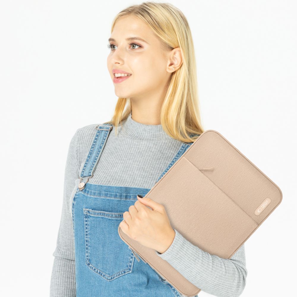 Tech-Protect Sleevy nešiojamojo kompiuterio dėklas 15–16" – smėlinis -- Others