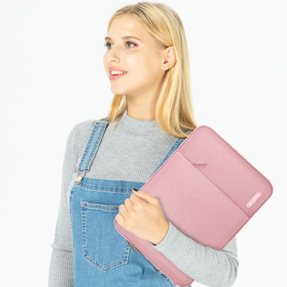 Tech-Protect Sleeve dėklas 13–14" nešiojamam – rožinis -- Others