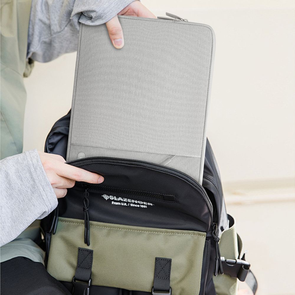 Tech-Protect Sleeve dėklas 13–14" – pilkas -- Others