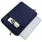 Tech‑Protect Sleeve dėklas nešiojamam 13–14" – t. mėlynas -- Others