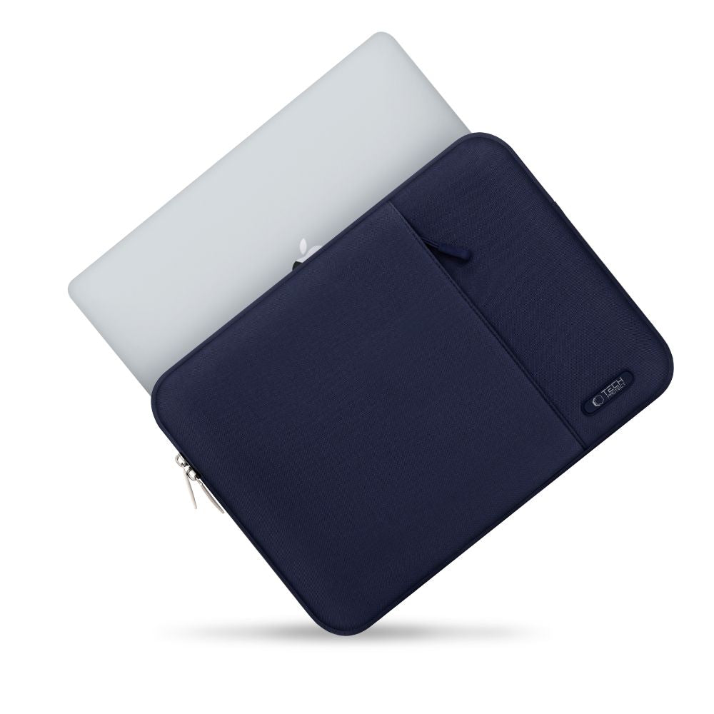Tech‑Protect Sleeve dėklas nešiojamam 13–14" – t. mėlynas -- Others