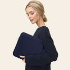Tech‑Protect Sleeve dėklas nešiojamam 13–14" – t. mėlynas -- Others