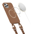 Tech-Protect MagSafe dėklas iPhone 12/12 Pro – rudas -- iPhone 12
