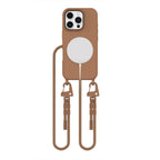 Tech-Protect MagNecklace MagSafe dėklas iPhone 16 Pro Max – rudas -- iPhone 16 Pro Max