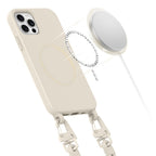 Tech-Protect MagNecklace MagSafe dėklas iPhone 12 / 12 Pro – smėlinis -- iPhone 12