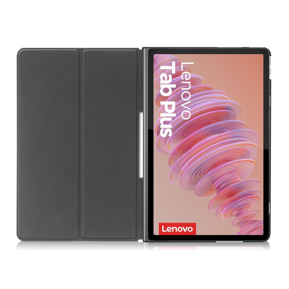 Tech-Protect SmartCase dėklas Lenovo Tab Plus – juodas -- Lenovo Tab Plus