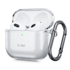 Tech-Protect FlexAir dėklas Apple AirPods 4 – skaidrus -- AirPods 4