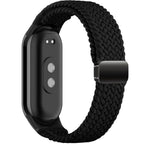 Tech-Protect NylonMag dirželis Xiaomi Smart Band 8 / 9 / NFC - Juodas -- Xiaomi Smart Band 8 / Xiaomi Smart Band 9 /...