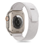Tech-Protect Nylon Stripe dirželis Apple Watch 6 / 7 / 8 / 9 / 10 / SE / Ultra 1 / 2 (44 / 45 / 46 / 49 MM) - pilkas --...