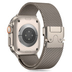 Tech-Protect Milano dirželis Apple Watch 6 / 7 / 8 / 9 / 10 / SE / Ultra 1 / 2 (44 / 45 / 46 / 49 MM) - titano spalvos --...
