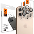 Spigen Optik Pro EZ FIT kameros apsauga 2 vnt. iPhone 16 Pro/Pro Max – ruda